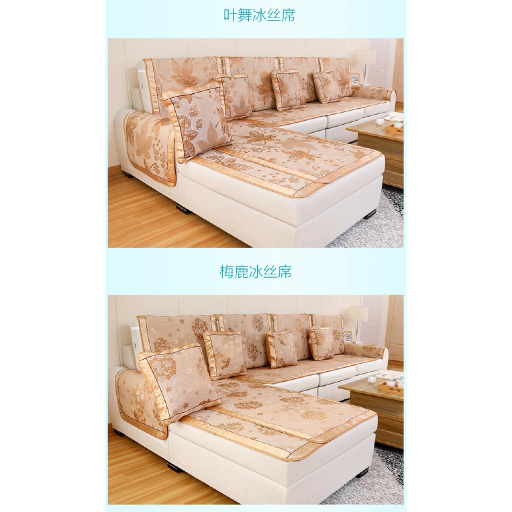 Thảm Trải Ghế Sofa Chống Trượt Chất Lụa Mát Sang Trọng