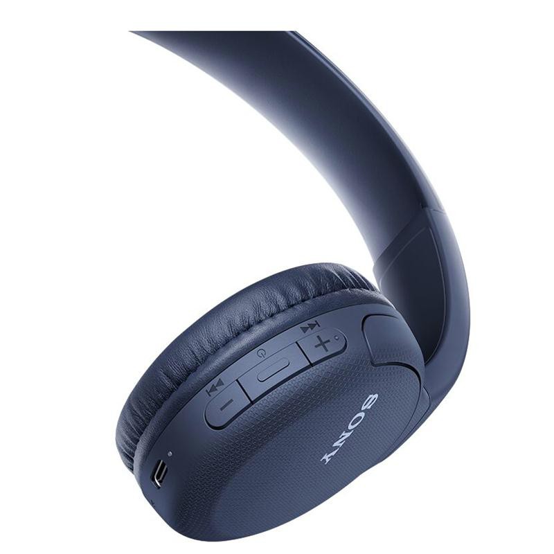 Tai Nghe Choàng Đầu BLUETOOTH Sony WH-CH510 | Pin: 35h ,Sạc nhanh - Cổng USB Type-C - Bluetooth 5.0 - Microphone