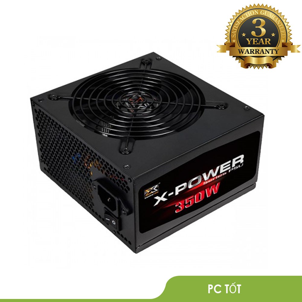 Nguồn máy tính XIGMATEK X-POWER X-350 (EN40544)-BH 36 T