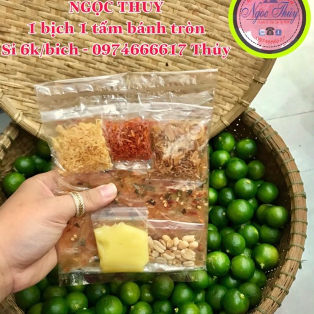 5 BỊCH BÁNH TRÁNG BƠ THẬP CẨM NGỌC THUỶ