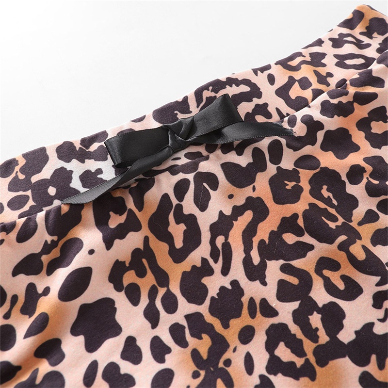 [flfineVN]Lace Bra Straps Pajamas Women Two Piece V-Neck Sleeveless Thong Suits Bowknot