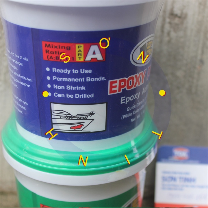 Keo dán đa năng - Keo AB - Epoxy Putty Bosny - Nhập khẩu Thái Lan
