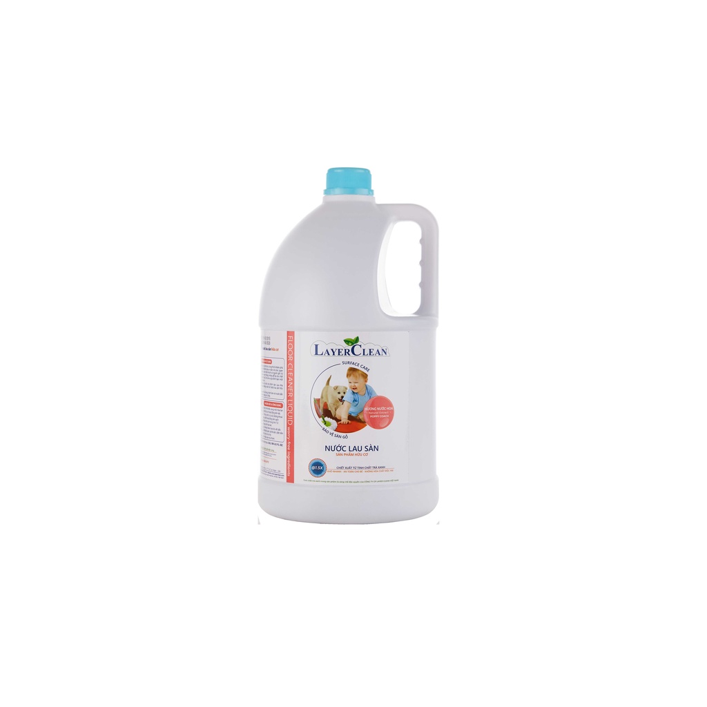 Nước lau sàn hữu cơ Layer Clean chai 5L