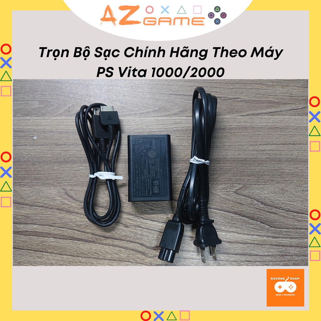 Trọn bộ adapter sạc cáp dành cho PS Vita 1000/2000 Chính Hãng