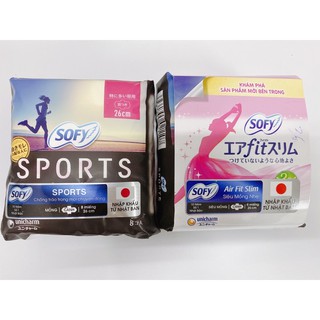Băng vệ sinh Sofy Air Fit Slim 25CM 8 miếng