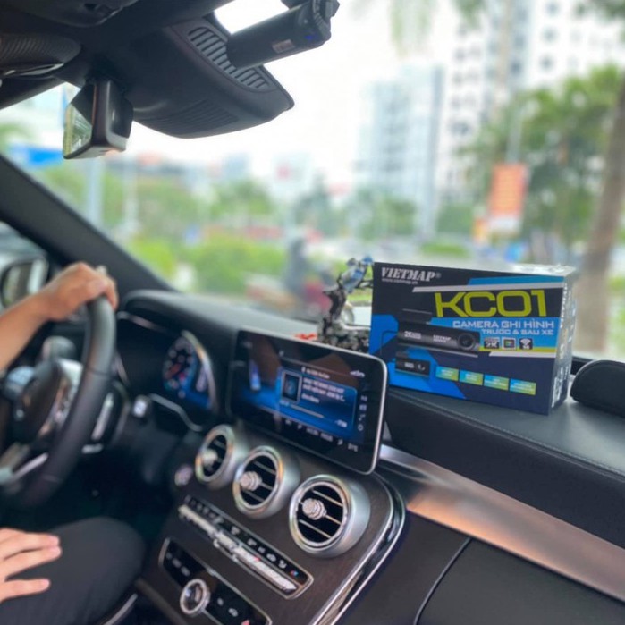 Camera Hành Trình VietMap KC01, Ghi Hình Trước Và Sau Cùng Lúc Full HD 1080P, Hỗ Trợ Thẻ Nhớ MicroSD 128GB | BigBuy360 - bigbuy360.vn