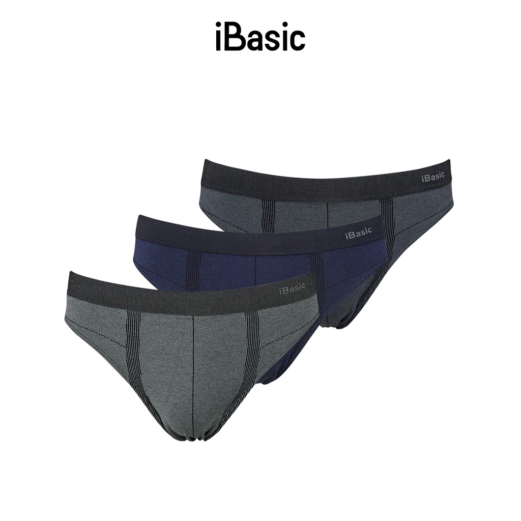 Combo 3 quần lót nam seamless brief iBasic PANM092