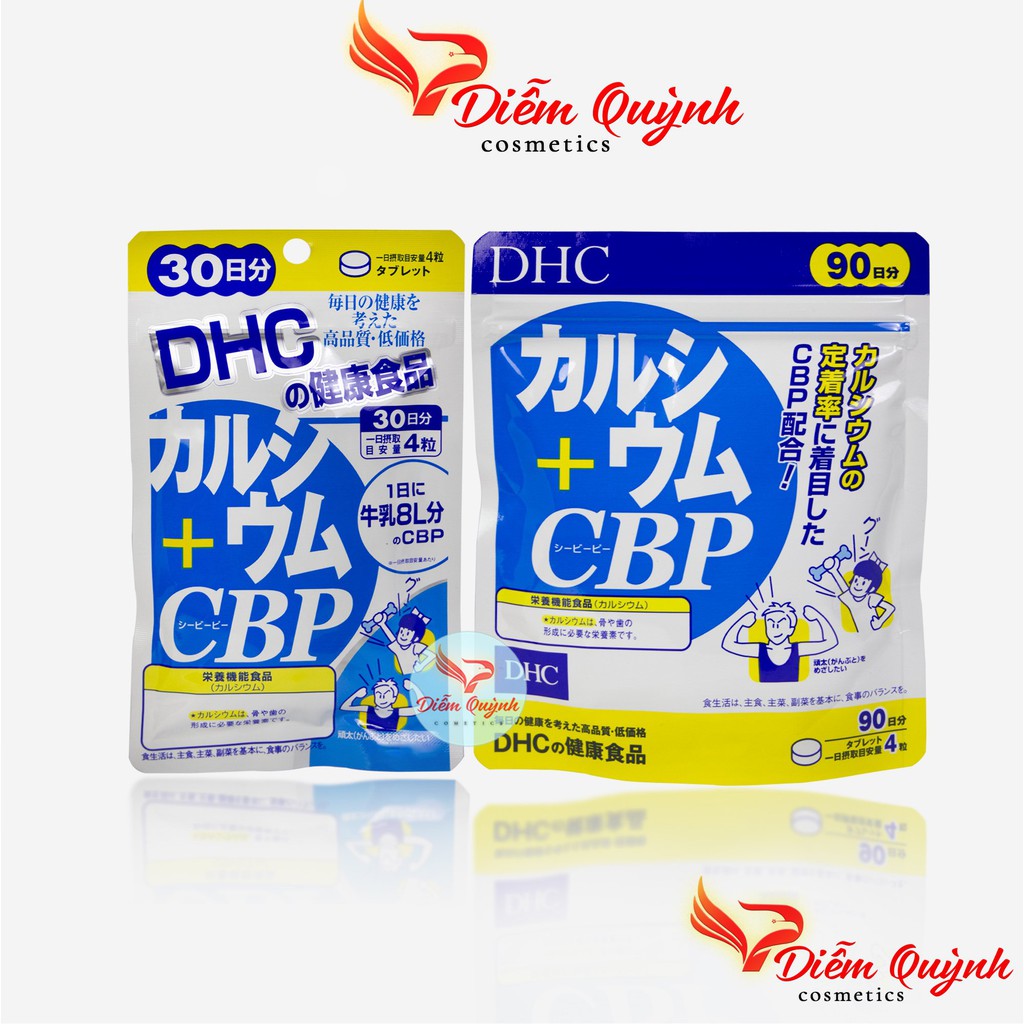 Viên uống Bổ sung Canxi DHC Calcium + CBP Nhật Bản | Thế Giới Skin Care