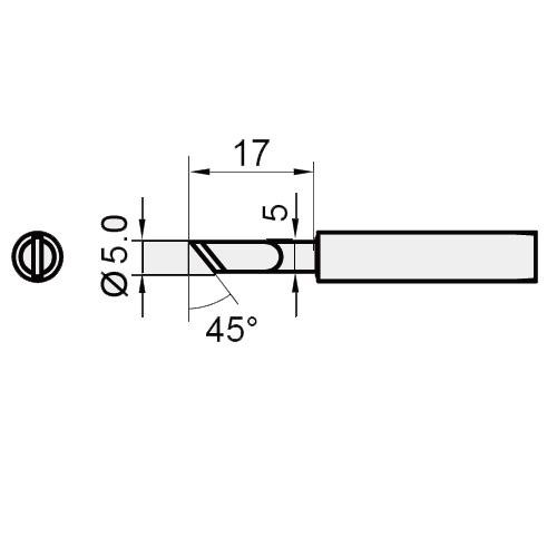 Đầu mỏ hàn dao Yihua YH-900MT-K