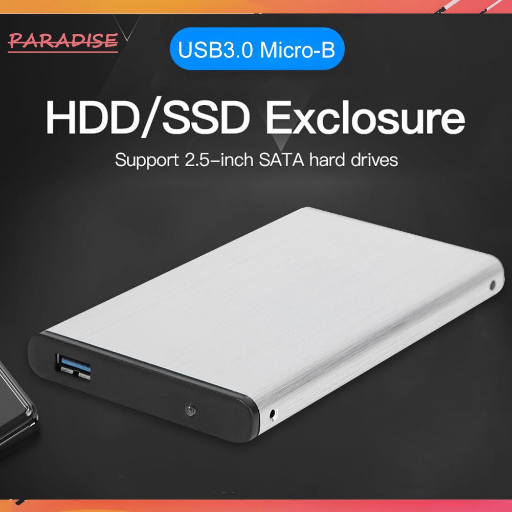 Hộp Đựng Ổ Cứng Ngoài Bằng Hợp Kim Nhôm 6gbps 2.5 Inch Hdd Ssd Kết Nối Usb 3.0 Ốp | BigBuy360 - bigbuy360.vn
