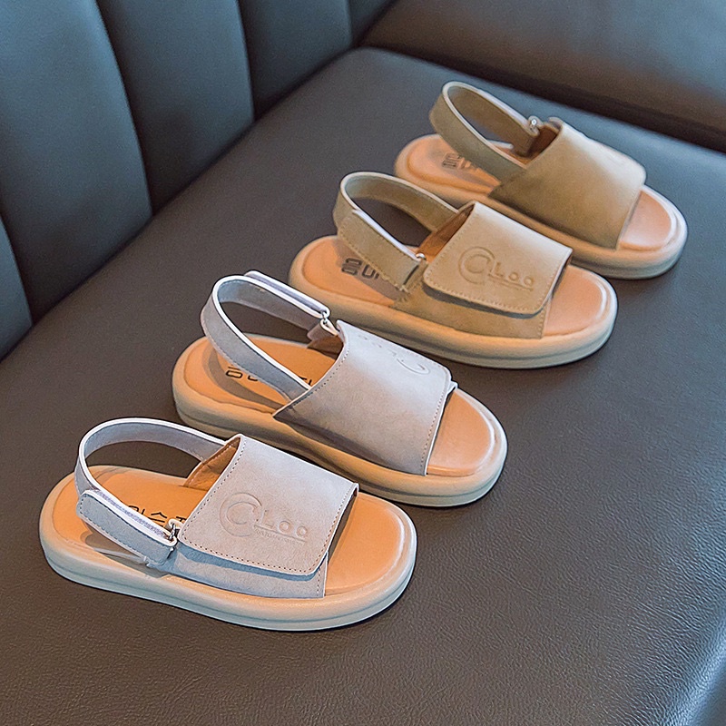 Sandal cho bé Cloo chất da lộn chống trơn trượt hàng Quảng Châu