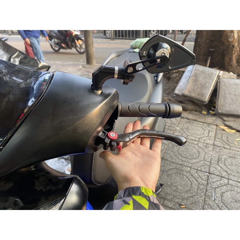 Tay thắng Carbon cho Honda SH