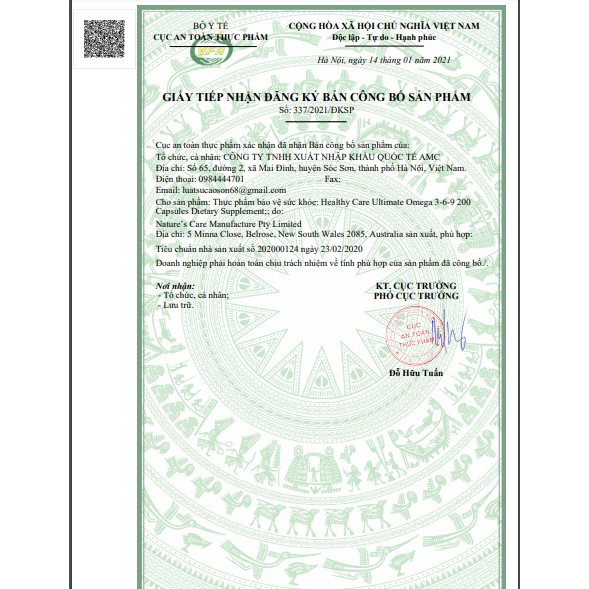 Omega 369 của Healthy Care Úc 200 viên - Healthy Care Ultimate Omega 3-6-9 | Thế Giới Skin Care