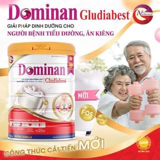 Sữa Dominan Gludiabest 850gr dành cho người tiểu đường