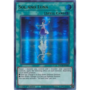 Thẻ bài Yugioh - TCG - Sol and Luna / BACH-EN085'