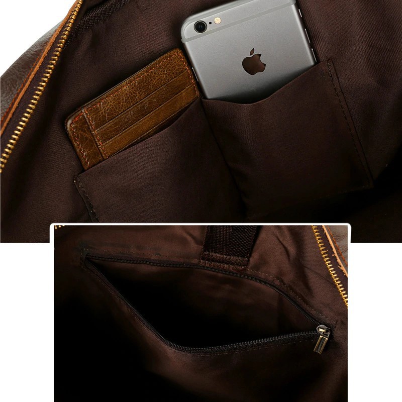 🔥 Hàng sẵn sàng🔥 【Leacat】cặp da bò Túi xách da thật Túi xách nam công sở sang trọng cao cấp | BigBuy360 - bigbuy360.vn