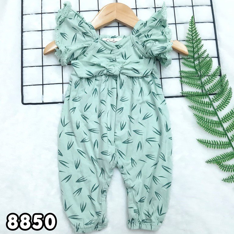 JUMPSUIT BÉ GÁI NHIỀU HỌA TIẾT DỄ THƯƠNG XUẤT PHÁP (2)