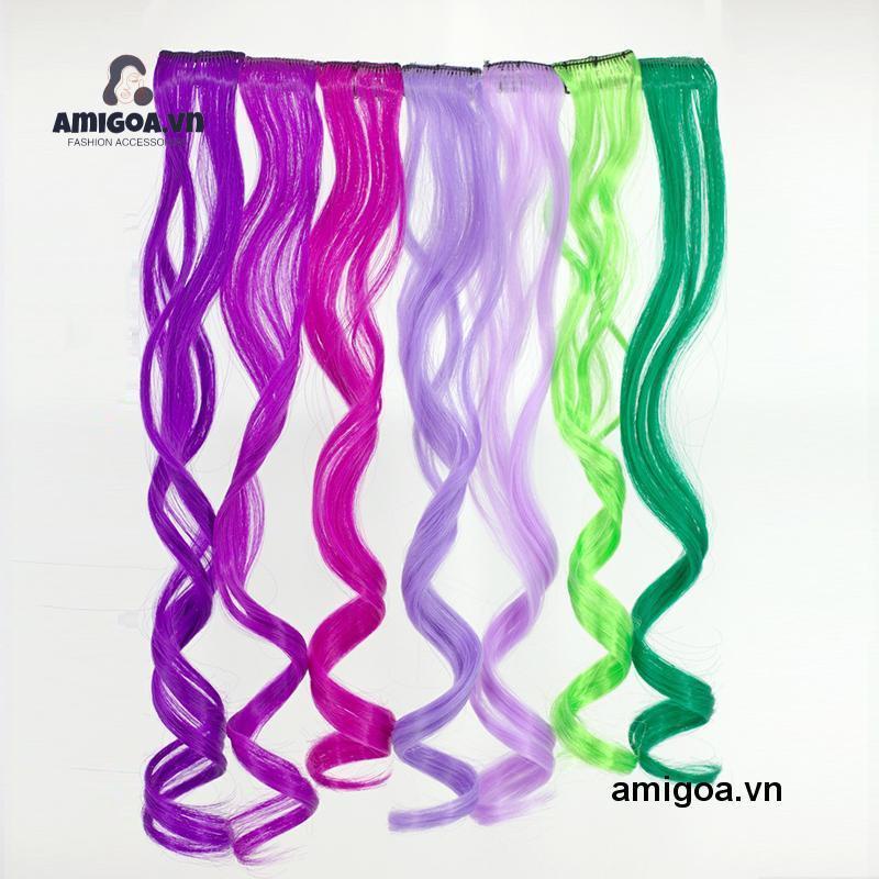 ✨✨Tóc giả xoăn dài có  tùy chọn thời trang kiểu Hàn cho nữ