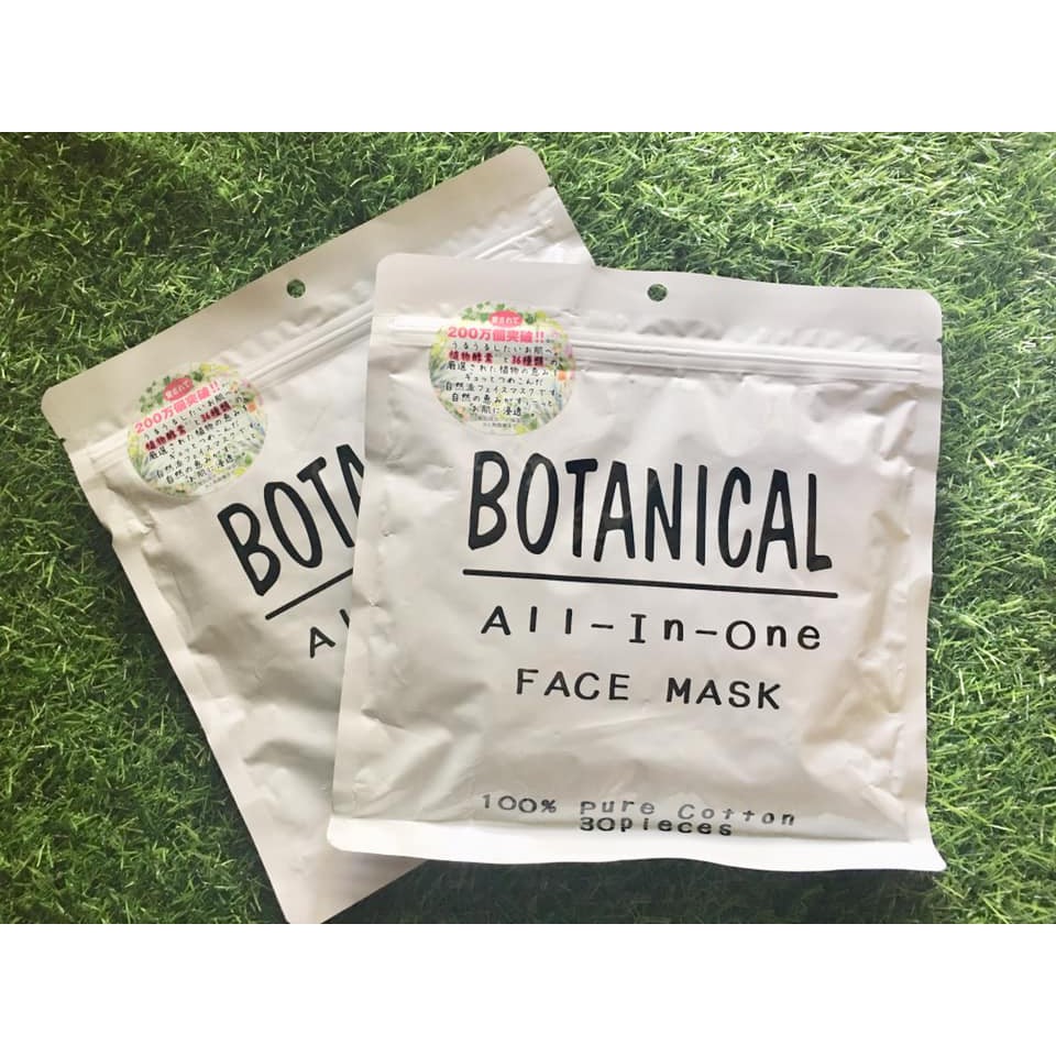Mặt nạ Botanical All in one face mask  gói 30 miếng