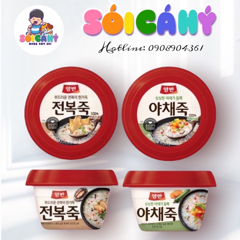 🍲 Cháo ăn liền Dongwo🍲 Hàn Quốc Sói Cá Hý