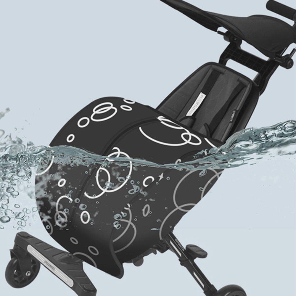 Vỏ Bọc Chân Ghế Đẩy Bằng Vải Oxford Chống Nước Có Khóa Kéo Thông Dụng Cho Mẹ Và Bé Sơ Sinh