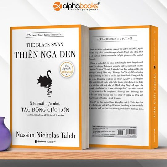 Sách - Thiên nga đen ( tái bản 2020) Tặng Kèm Bookmark