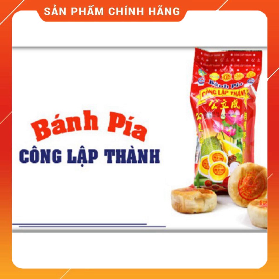 BÁNH PÍA ĐẬU XANH SẦU RIÊNG TRỨNG MUỐI [Đặc sản Sóc Trăng]