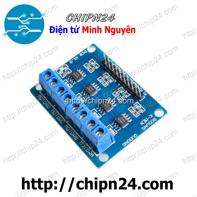 [1 pcs] Mạch Điều Khiển Động Cơ L9110 4 kênh