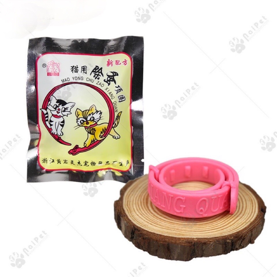 Vòng cổ chống ve rận bọ chét chó mèo - Vòng cổ chống bọ trên da lông cún, mèo
