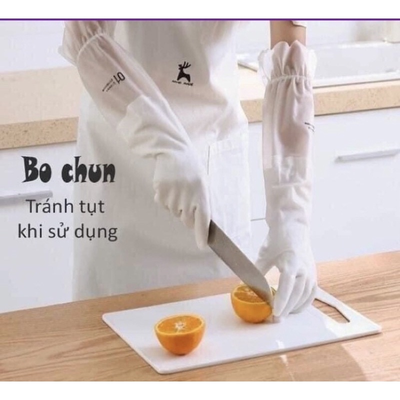 Găng tay Silicon rửa chén bát, găng tay đa năng