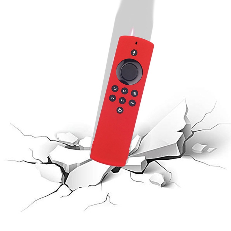 Ốp Bảo Vệ Bằng Silicon Mềm Chống Nước Cho Điều Khiển Từ Xa Amazon Fire TV Stick Lite