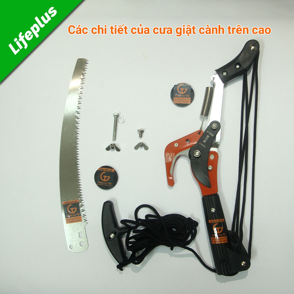 Cưa cắt cành, giật cành cây trên cao 1009 Sagawa