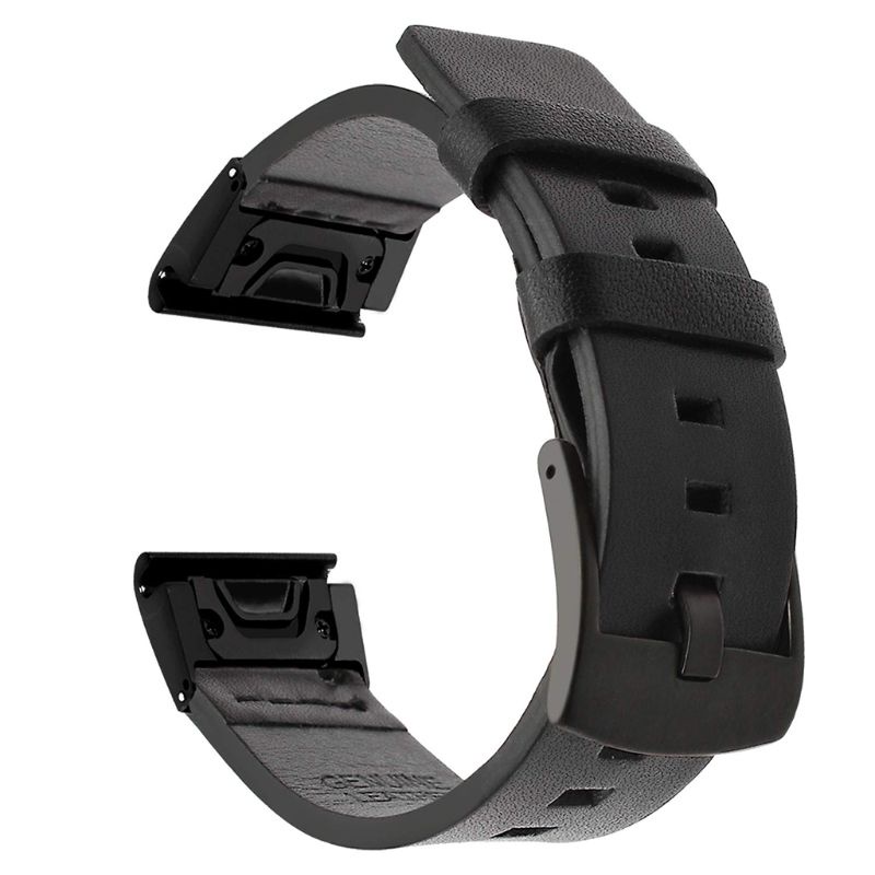 Dây đeo bằng da thật cho đồng hồ thông minh Garmin Fenix 6/6X/6S