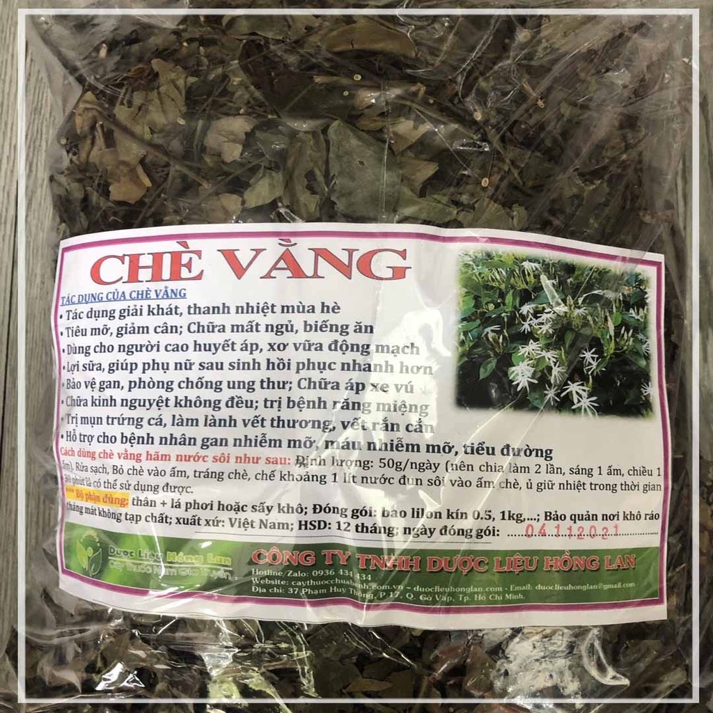 CÂY CHÈ VẰNG SẺ khô loại 1 đóng gói 1kg - congtyduoclieuhonglan