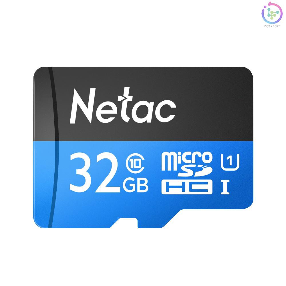 Thẻ nhớ TF Netac P500 có dung lượng 10 32G UHS-1 tốc độ truyền dữ liệu nhanh lên tới 80M