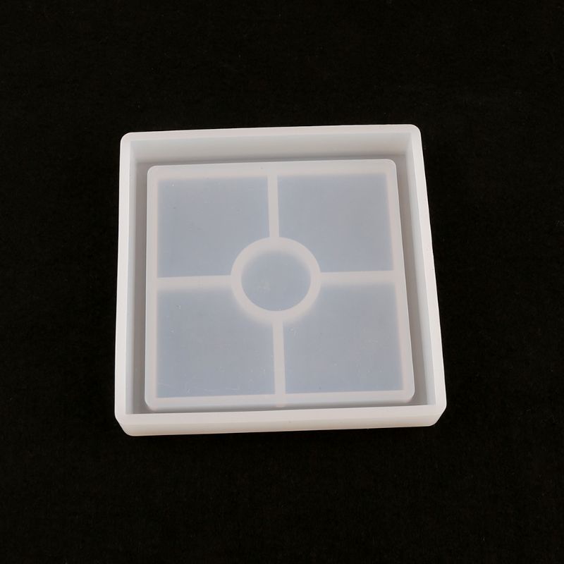 Set 10 Khuôn Silicon Làm Đế Lót Tách Trà DIY