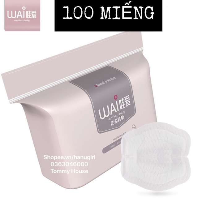 Miếng lót thấm sữa CMBEAR 108 miếng, miếng lót hút sữa