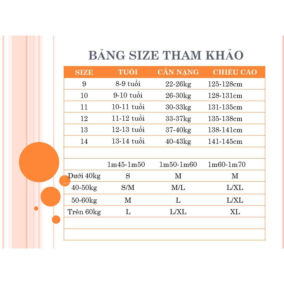 Bộ Dài Thể Thao Mẹ &amp;Bé Gái Size Đại [22kg-60kg]