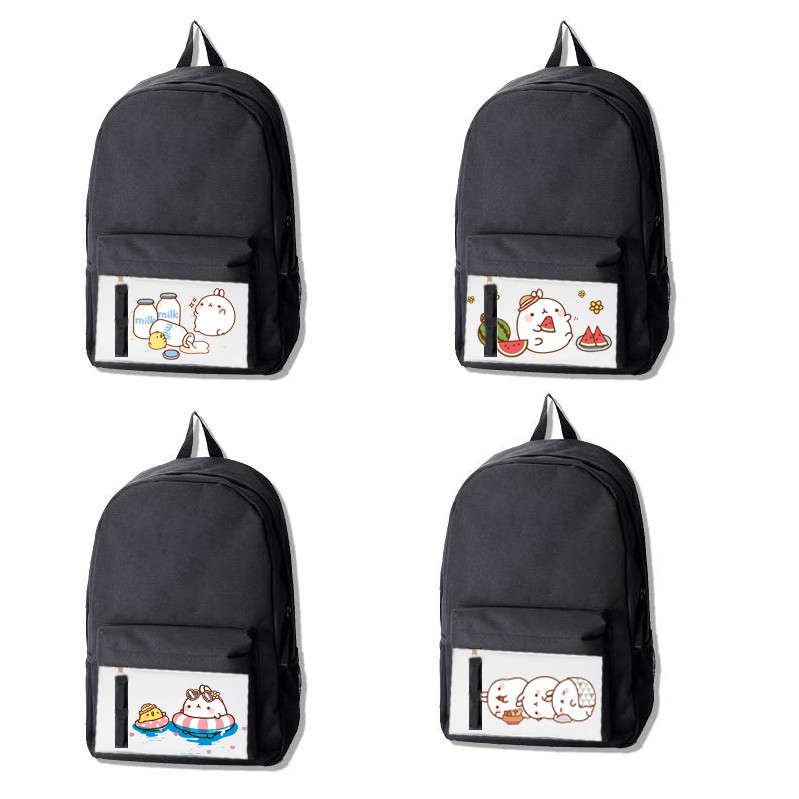 Balo molang BLI6 Đeo Vai Cặp sách Thời Trang cute dễ thương hoạt hình