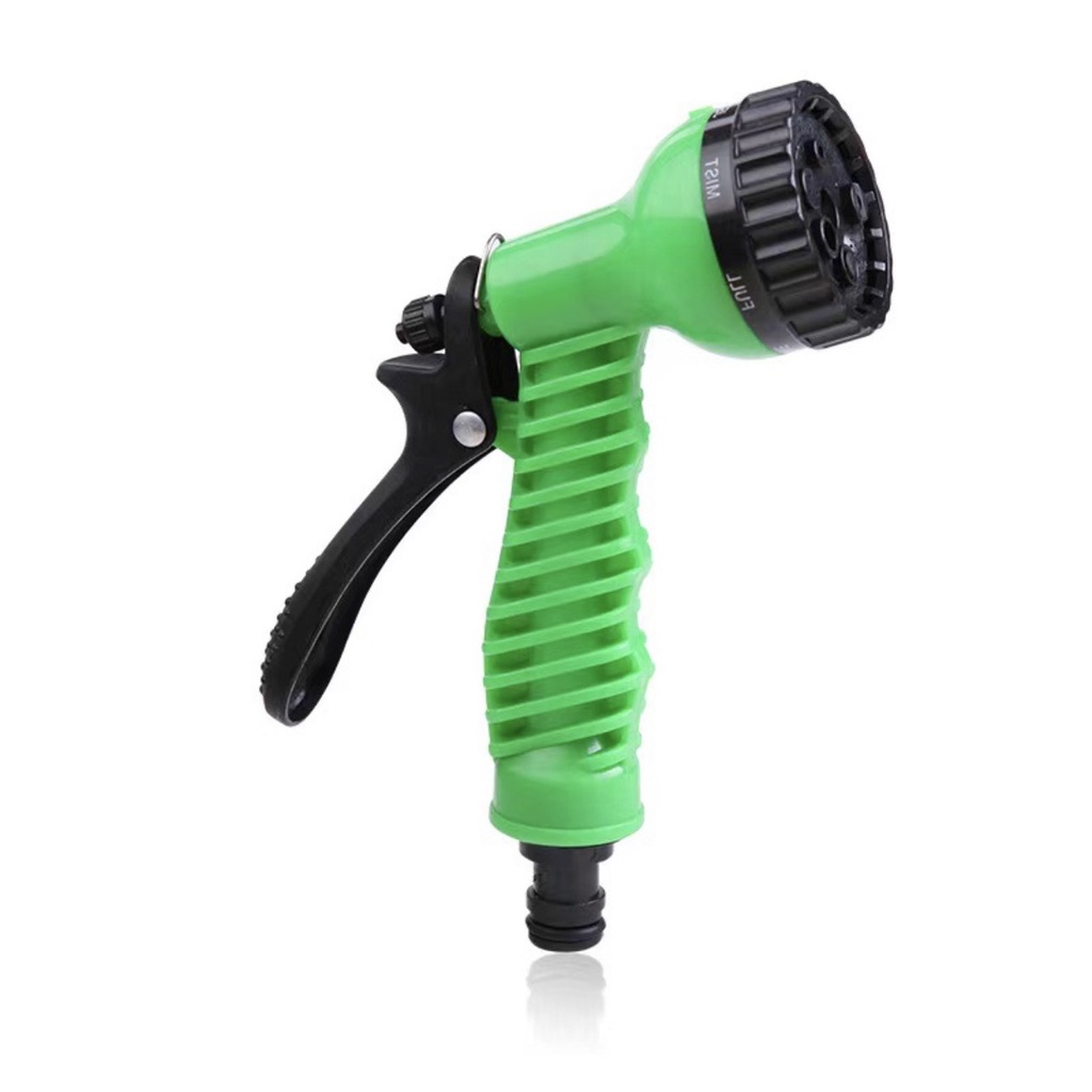 Vòi xịt nước tưới cây - Đầu vòi nhựa rửa xe 7 trong 1