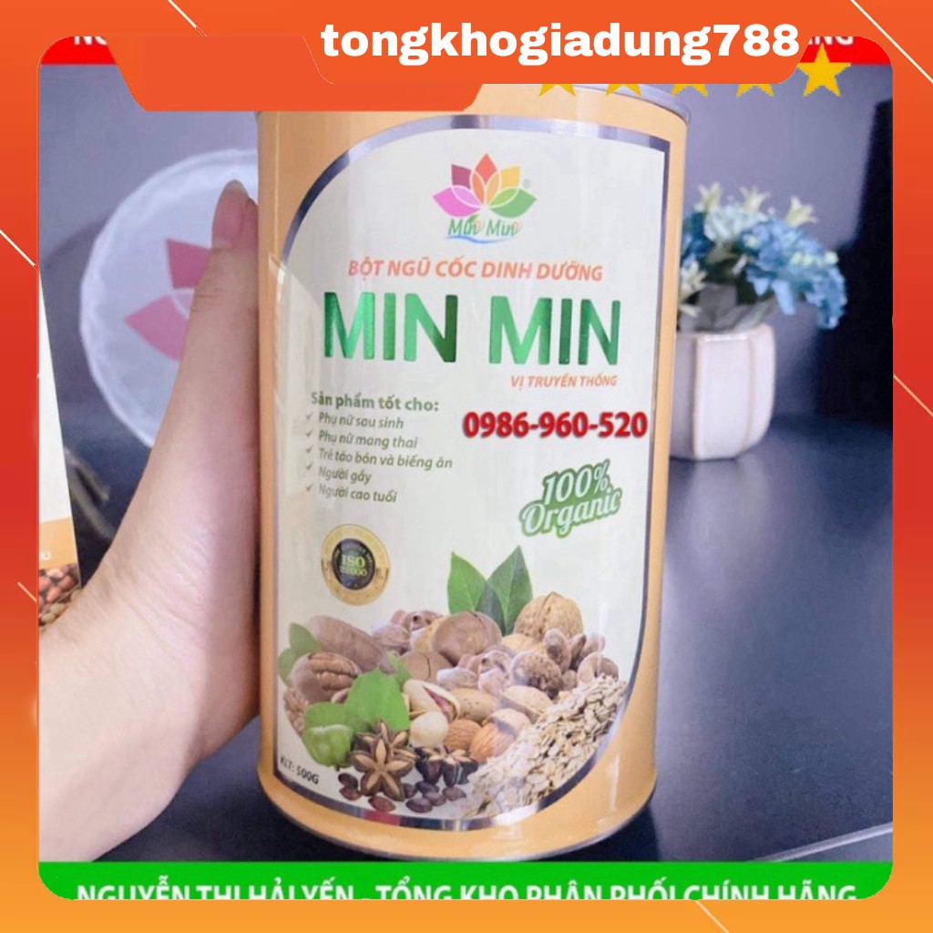 NGŨ CỐC LỢI SỮA MIN MIN, NGŨ CỐC DINH DƯỠNG CAO CẤP MIN MIN GỒM 29 LOẠI HẠT