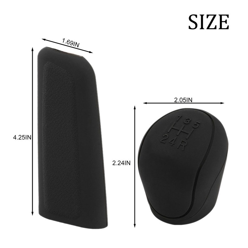 Vỏ Bọc Tay Cầm Cần Số Xe Hơi Bằng Silicone Chống Trượt