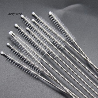 Set 10 cọ rửa ống hút inox thiết kế tiện dụng