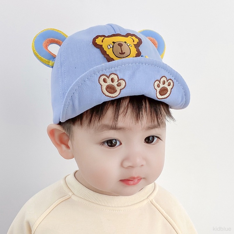 Mũ Lưỡi Trai Họa Tiết Gấu Hoạt Hình Đáng Yêu Cho Bé