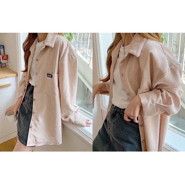 [FREESHIP-ẢNH THẬT] Sơ mi Hàn form rộng oversize MMuah | BigBuy360 - bigbuy360.vn