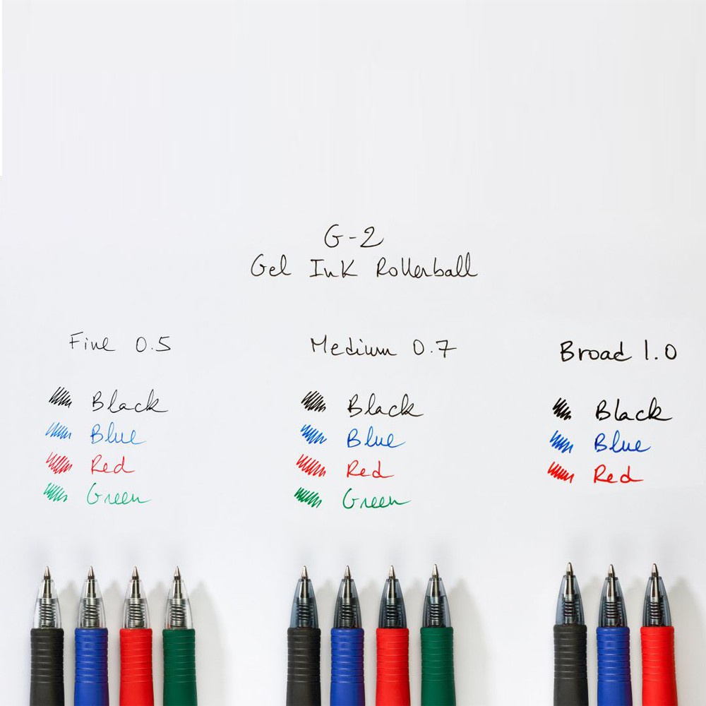 Bút Gel Pilot G-2 Mực Xanh 0.5 BL-G2-5-L