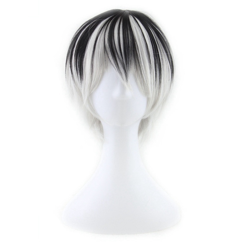 Tóc Giả Ngắn Hóa Trang Nhân Vật Sasaki Ken Kaneki Phim Tokyo Ghoul