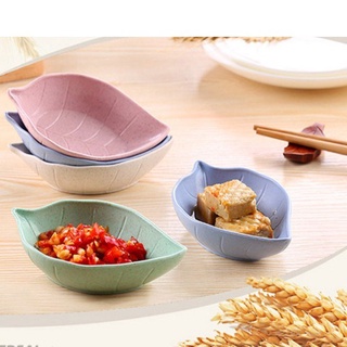COMBO 2 CHÉN ĐỰNG GIA VỊ LÚA MẠCH HÌNH CHIẾC LÁ