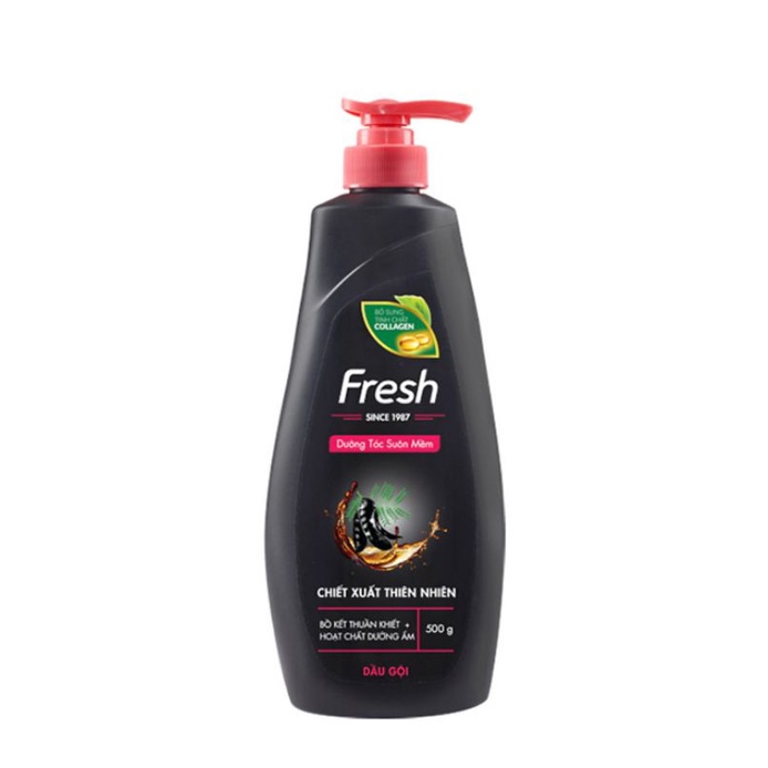 Dầu gội bồ kết fresh - dưỡng tóc suôn mềm bóng mượt 550gr