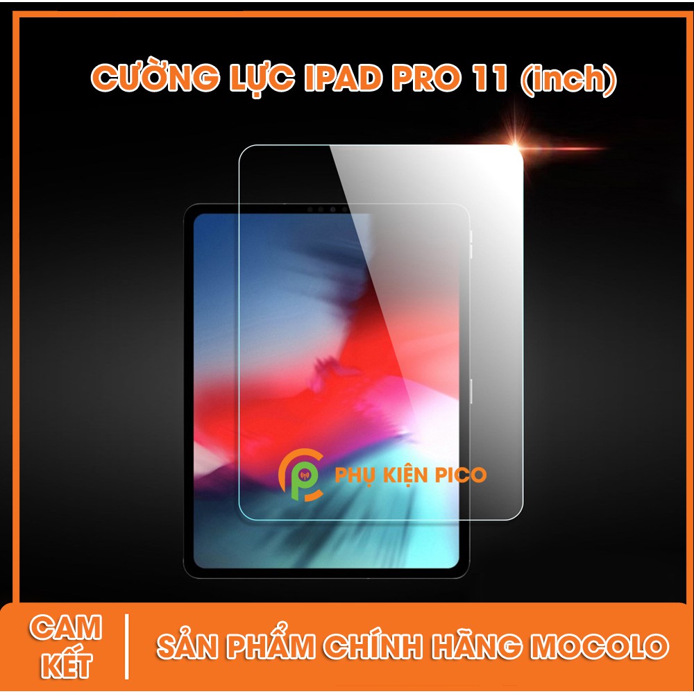 cường lực ipad pro 2018 - kính cường lực ipad pro 2018 11 inch chính hãng Mocolo